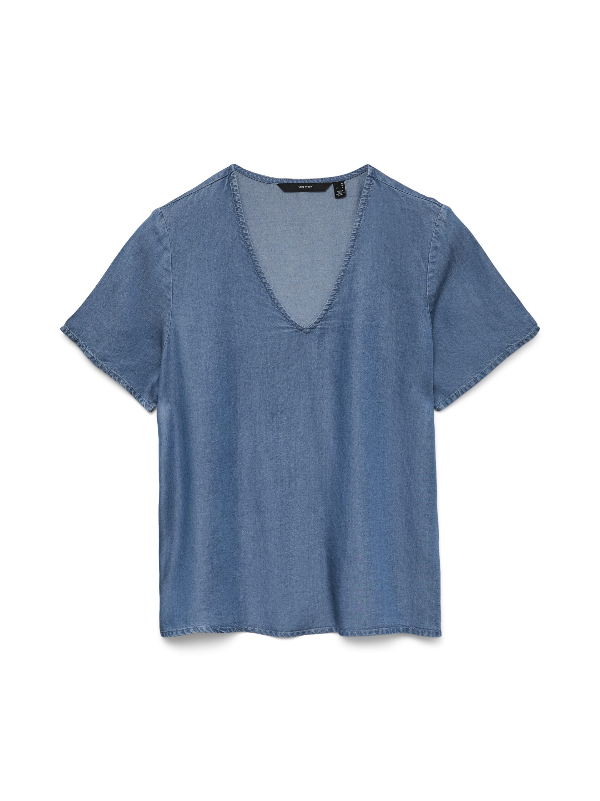 Vero Moda Dames hemdsbloes korte mouw