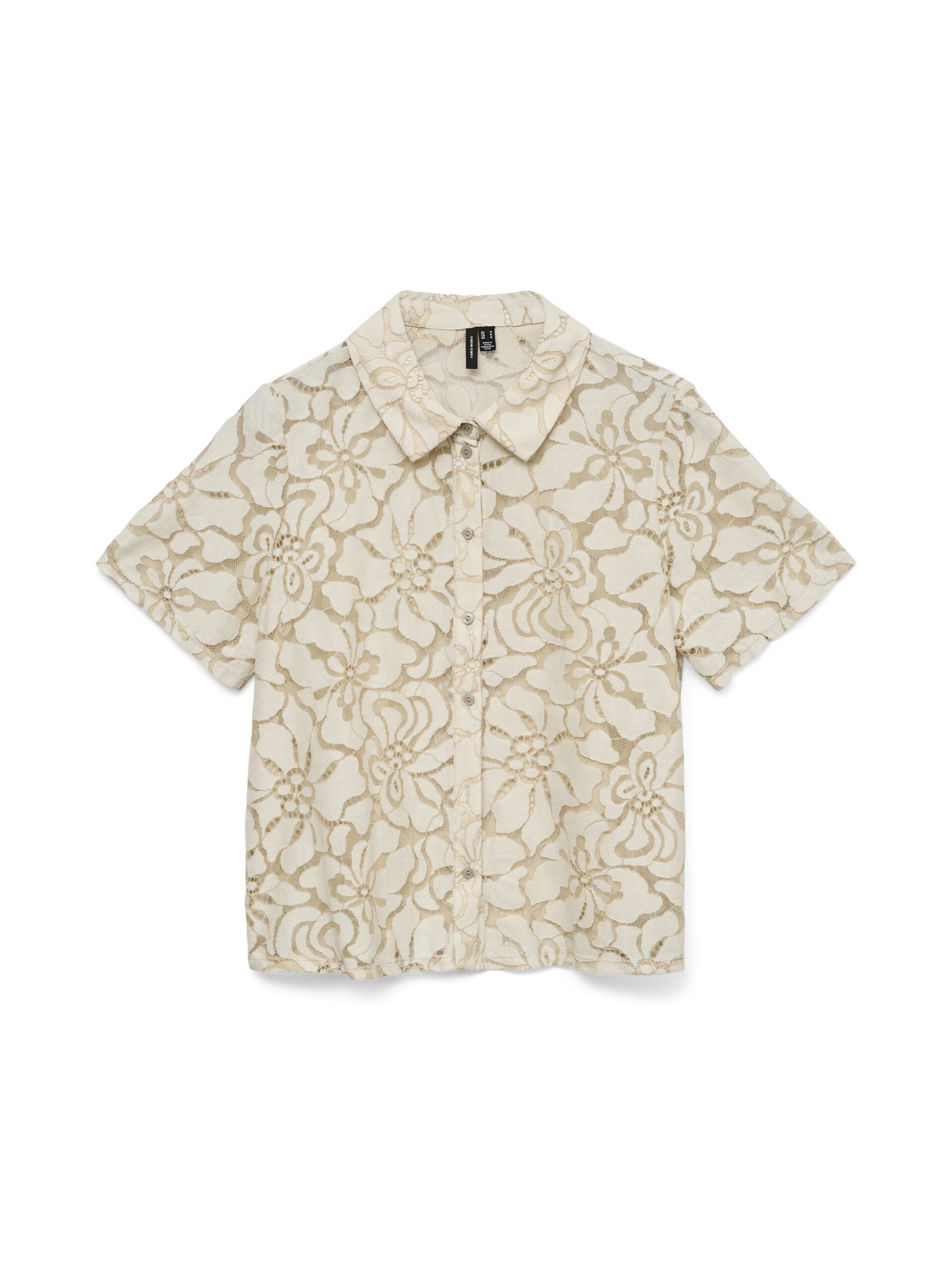 Vero Moda Dames hemdsbloes korte mouw