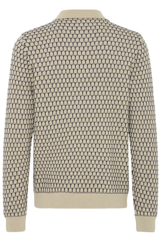 BLEND Heren Polo lange mouw - Afbeelding 3